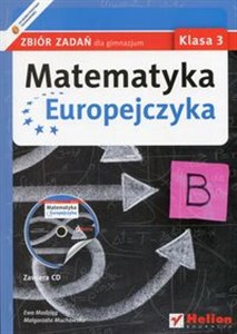 Picture of Matematyka Europejczyka 3 Zbiór zadań z płytą CD
