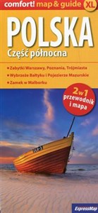 Obrazek Polska Część połnocna 2w1 przewodnik i mapa