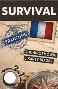 Picture of SURVIVAL Język francuski Minirozmówki i karty do gry 2 w 1