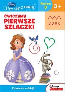 Obrazek Disney uczy Ucz się z nami Ćwiczymy pierwsze szlaczki