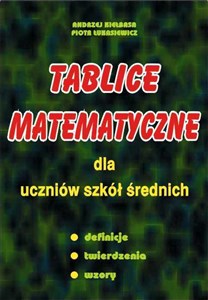 Picture of Tablice matematyczne dla uczniów szk. śr. Kiełbasa