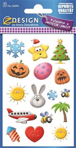 Obrazek Naklejki papierowe - Różne wzory