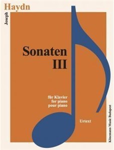 Obrazek Haydn. Sonaten III fur Klavier