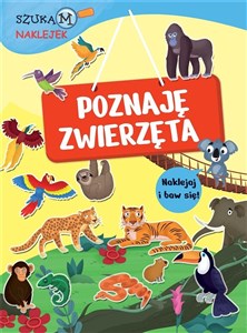 Obrazek Poznaję zwierzęta Szukam naklejek