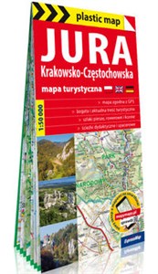 Obrazek Jura Krakowsko-Częstochowska foliowana mapa turystyczna 1:50 000