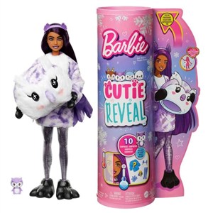 Obrazek Barbie Cutie Reveal seria zimowa HJL62