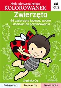 Picture of Zwierzęta Moja pierwsza księga kolorowanek