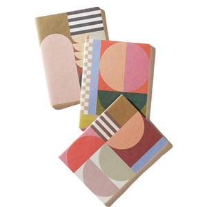 Obrazek Zestaw 3 notatników Mod Geo