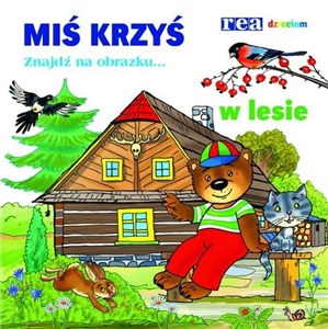 Picture of Miś Krzyś w lesie Znajdź na obrazku...