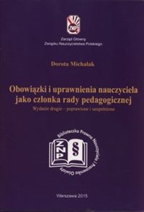 Picture of Obowiązki i uprawnienia nauczyciela jako członka rady pedagogicznej