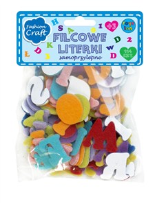 Picture of LITERKI NAKLEJKI FILCOWE 114 SZTUK