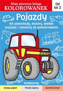 Picture of Pojazdy Moja pierwsza księga kolorowanek