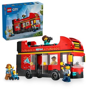 Obrazek LEGO(R) CITY 60407 Autokar czerwony piętrowy