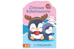 Picture of Zimowe kolorowanie z pingwinem