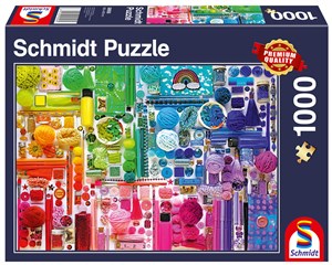Obrazek Puzzle 1000 PQ Wszystkie kolory tęczy 109424