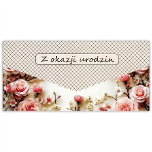 Obrazek Karnet-koperta W dniu urodzin