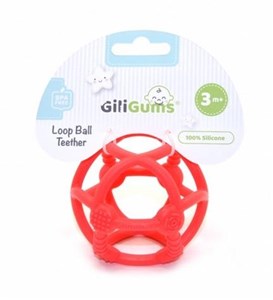 Picture of Piłka gryzak czerwona