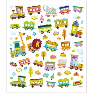 Picture of Naklejki Pociąg ze Zwierzętami