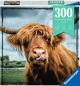 Obrazek Puzzle 300 Momenty Szkocka krowa 13273