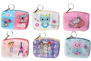 Picture of Portfel z brelokiem MIX