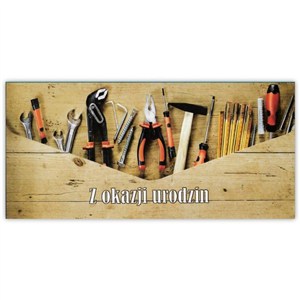 Obrazek Karnet-koperta W dniu urodzin