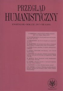 Obrazek Przegląd Humanistyczny 4/2017