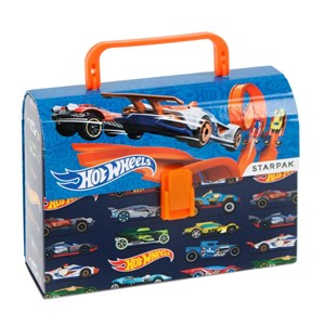 Obrazek Kuferek kartonowy 200x145x80 Hot Wheels mix