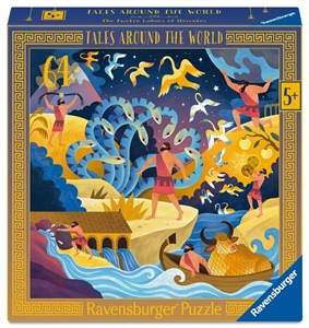 Picture of Puzzle dla dzieci: Dwanaście prac Herkulesa 64el