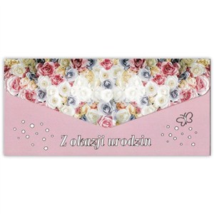 Obrazek Karnet-koperta W dniu urodzin