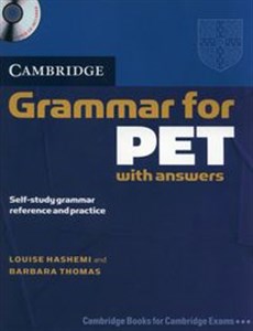 Picture of Cambridge Grammar for PET with answers + CD Self-study grammar reference and practice