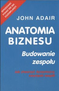 Picture of Anatomia biznesu Budowanie zespołu Jak stworzyć dynamiczny zwycięski zespół