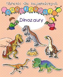 Obrazek Dinozaury Obrazki dla najmłodszych Naklejanki