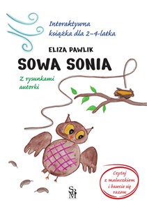 Obrazek Sowa Sonia Interaktywna książka dla 2-4 latka.