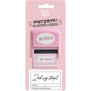 Obrazek Pieczątka z napisem Nie teraz!!!