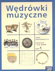 Obrazek Wędrówki muzyczne 4-6 Podręcznik z płytą CD Część 1 Szkoła podstawowa