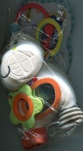 Obrazek Grzechotka Zebra Mali kumple