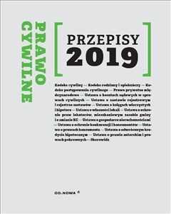 Picture of Prawo Cywilne Przepisy 2019
