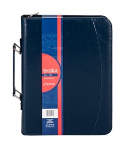 Picture of Teczka A4 711 granatowa na suwak