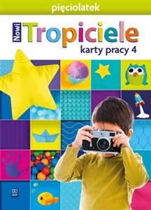 Obrazek Nowi Tropiciele Pięciolatek. Karty pracy cz.4 WSIP