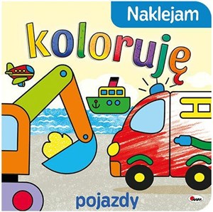Picture of Naklejam, koloruję. Pojazdy