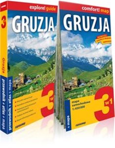 Obrazek Gruzja explore! guide 3w1: przewodnik + atlas + mapa