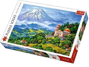 Obrazek Puzzle Pejzaż z wulkanem 1000