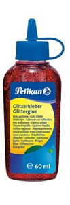 Obrazek Klej z brokatem 60ml czerwony