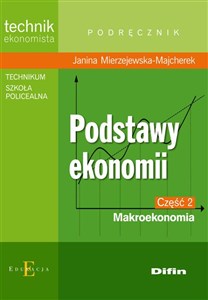 Picture of Podstawy ekonomii część 2 Makroekonomia Podręcznik Technikum, szkoła policealna