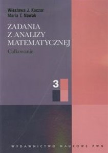 Picture of Zadania z analizy matematycznej 3 Całkowanie