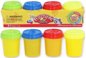 Obrazek Zestaw ciastoliny 4szt