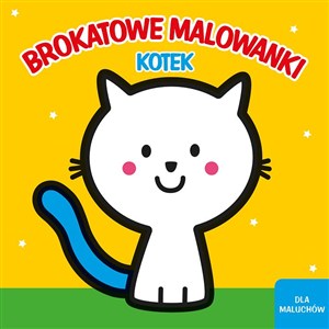 Obrazek Brokatowe malowanki Kotek