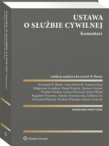 Obrazek Ustawa o służbie cywilnej Komentarz w.1/21