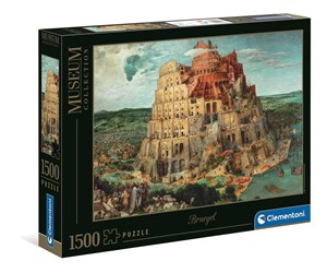 Obrazek Puzzle 1500 muzeum Bruegel The Tower of Babel 31691