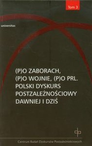 Picture of Po zaborach Po wojnie Po PRL tom 3 Polski dyskurs postzależnościowy dawniej i dziś